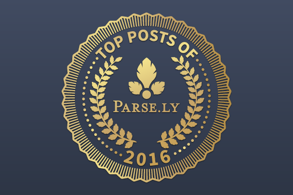 Parse.ly, top posts, awards, badge, traffic