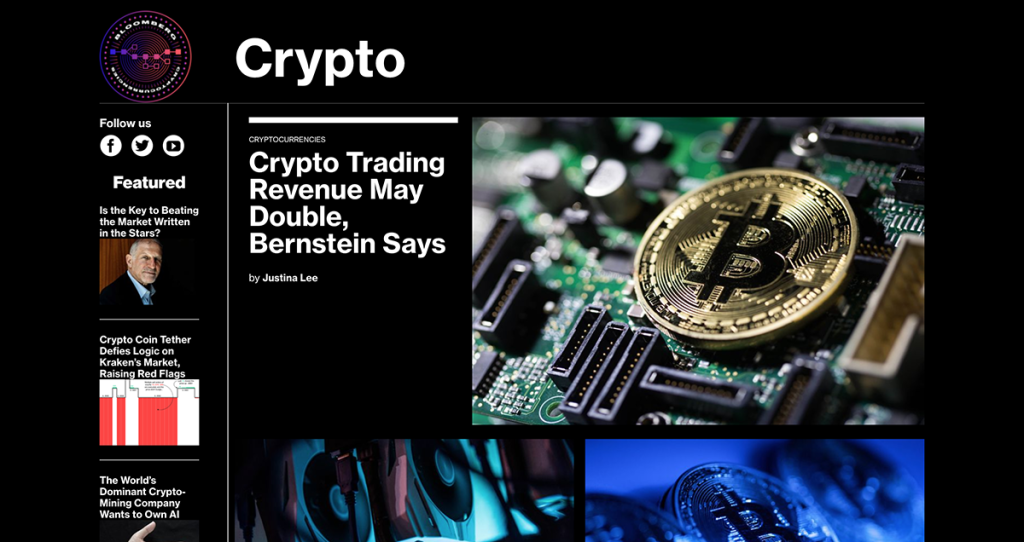 Crypto news website