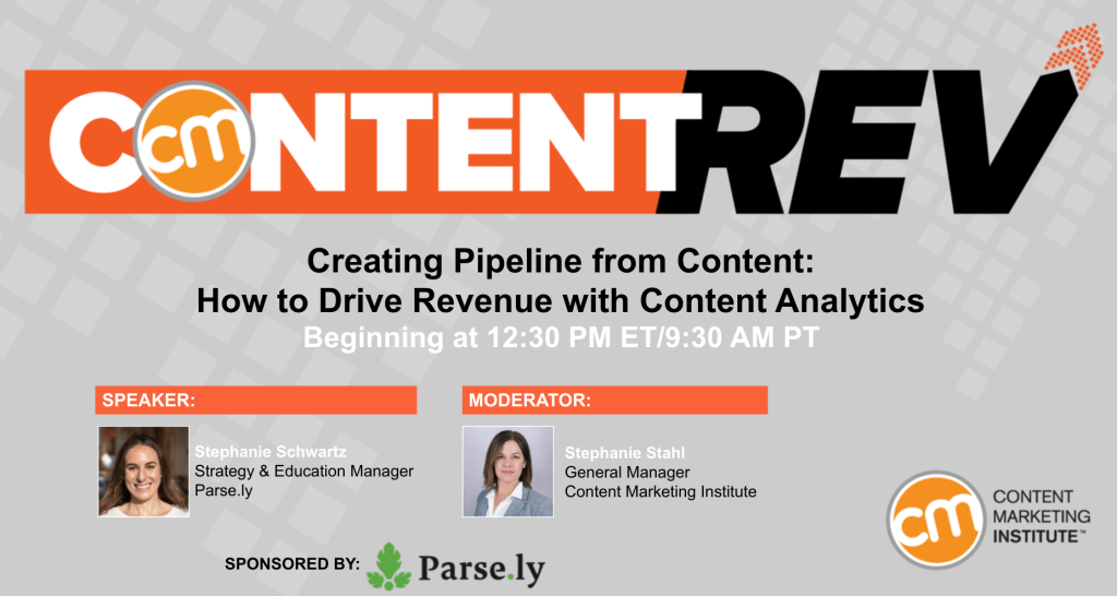 Creating Pipeline from Content: How to Drive Revenue With Content Analytics
